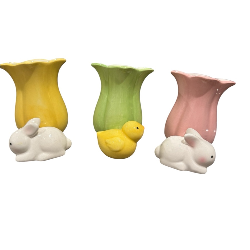 HALLMARK Vintage Mini Tulip Vases